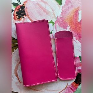 Hobonichi Weeks Leather Cover Pink
